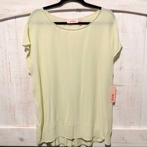 Light Green Short Sleeve Evri Top